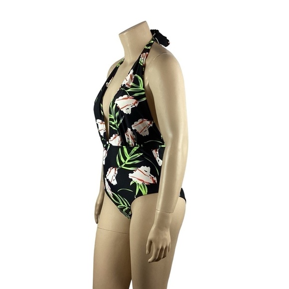 Cupshe Year of Flowers One Piece Swimsuit Size L Multicolor - Picture 4 of 7